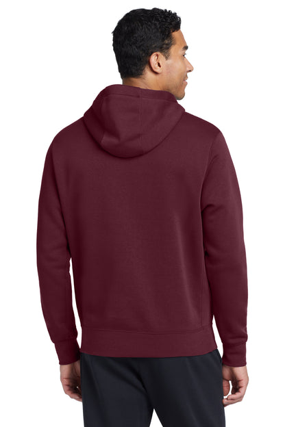 Nike Club Fleece Pullover Hoodie CJ1611 Dark Maroon