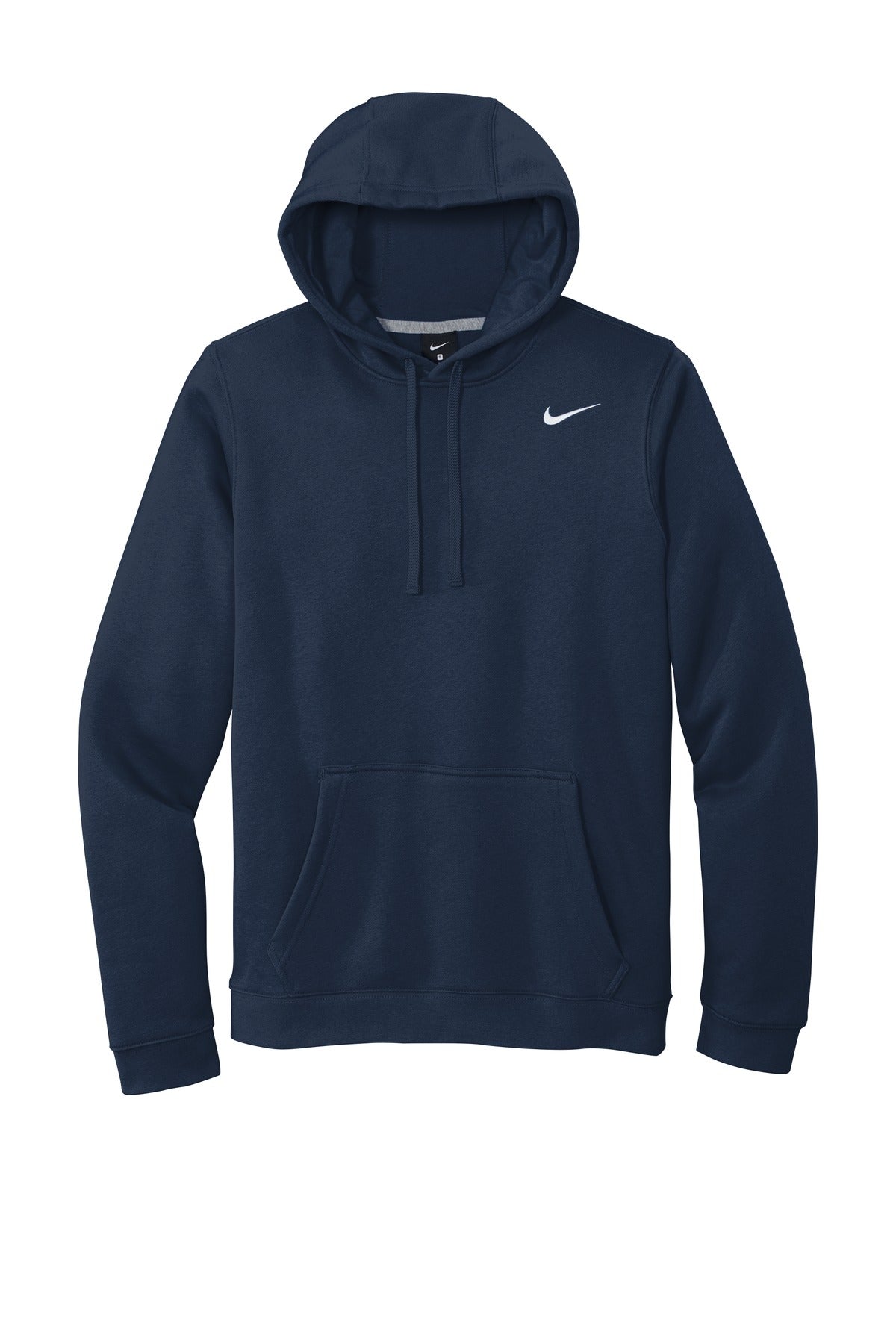 Nike Club Fleece Pullover Hoodie CJ1611 Navy