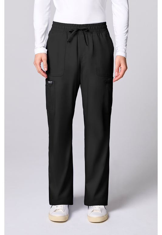 Workwear Revolution CK00001 Men's 12 Pockets Scrub Pantss Black