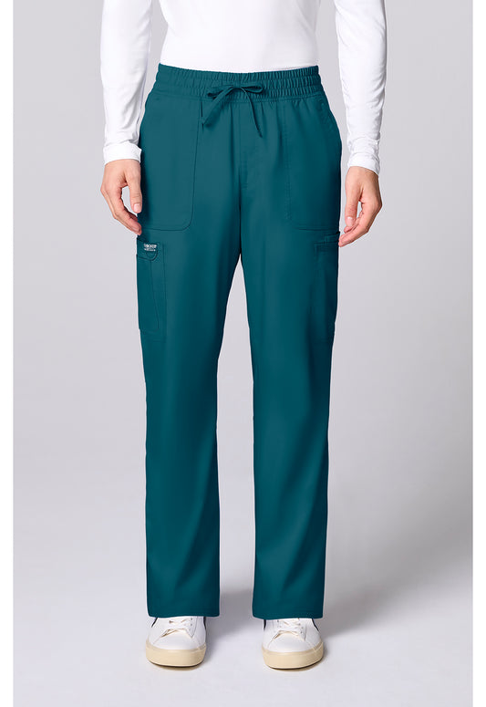 Workwear Revolution CK00001 Men's 12 Pockets Scrub Pantss Caribbean Blue