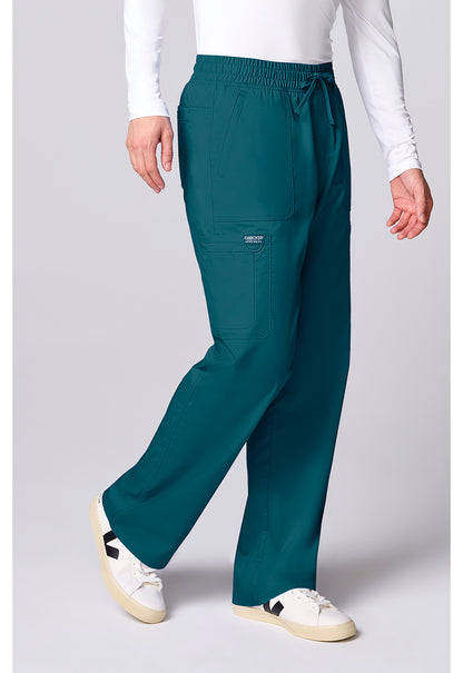Workwear Revolution CK00001 Men's 12 Pockets Scrub Pantss Caribbean Blue