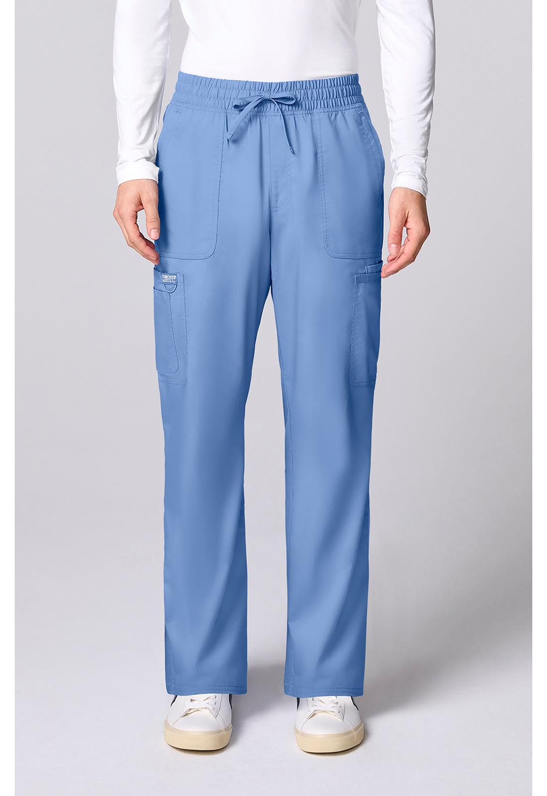 Workwear Revolution CK00001 Men's 12 Pockets Scrub Pantss Ciel Blue