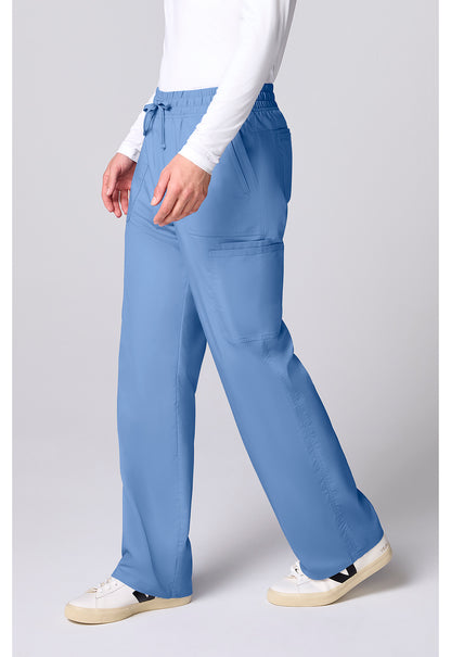 Workwear Revolution CK00001 Men's 12 Pockets Scrub Pantss Ciel Blue