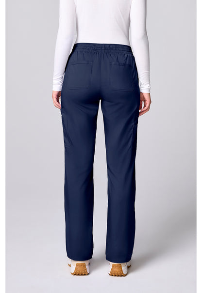 Workwear Revolution CK00002 Women's 12 Pockets Straight Leg Scrub Pants Navy