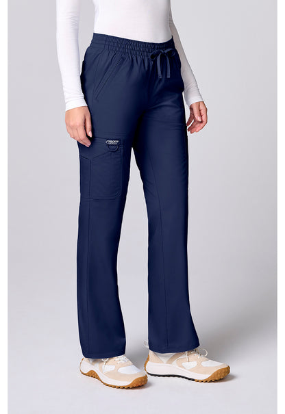 Workwear Revolution CK00002 Women's 12 Pockets Straight Leg Scrub Pants Navy