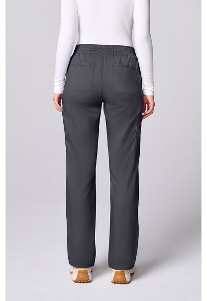 Workwear Revolution CK00002 Women's 12 Pockets Straight Leg Scrub Pants Pewter