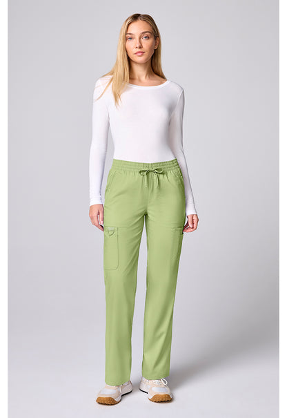 Workwear Revolution CK00002 Women's 12 Pockets Straight Leg Scrub Pants Cucumber