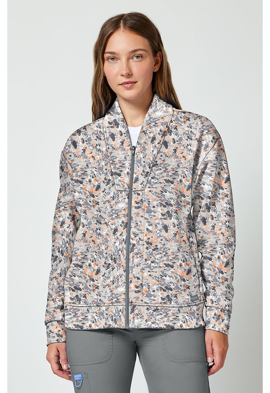 Achieve CK00011 Women's Print Jacket Softest Skin