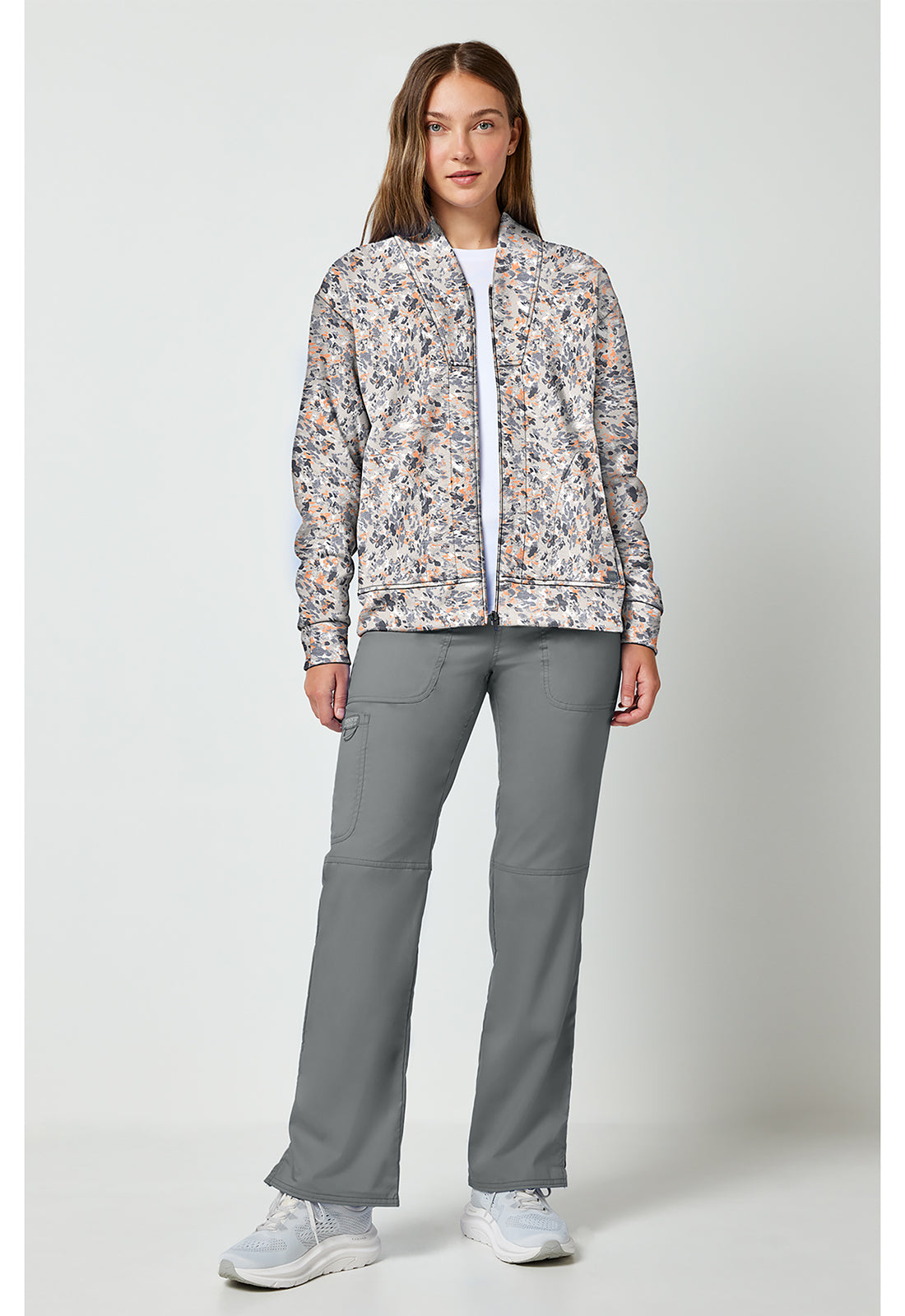 Achieve CK00011 Women's Print Jacket Softest Skin