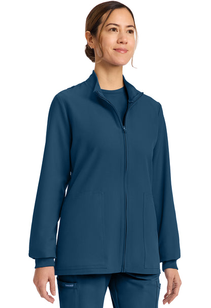 Originals Ultra CK00013A Zip Up Scrub Jacket Caribbean Blue