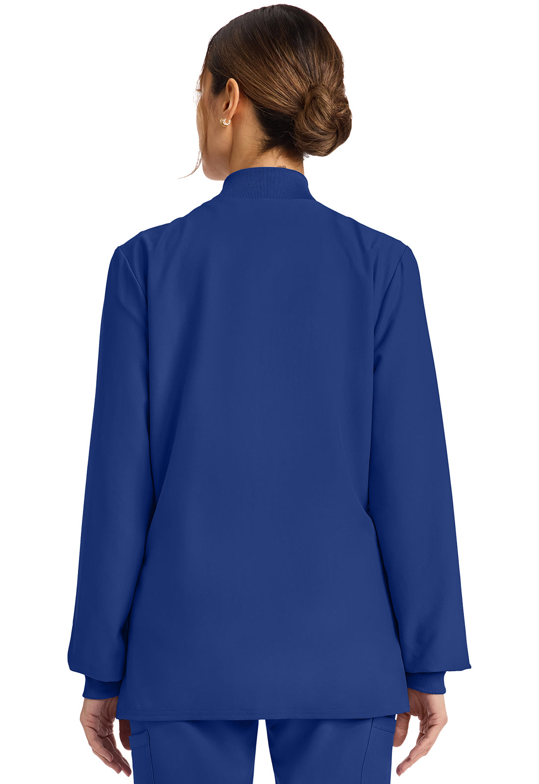 Workwear Originals Ultra CK00013A Women's Zip Up Scrub Jacket Galaxy Blue