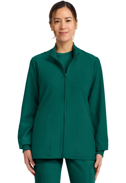Originals Ultra CK00013A Zip Up Scrub Jacket Hunter Green