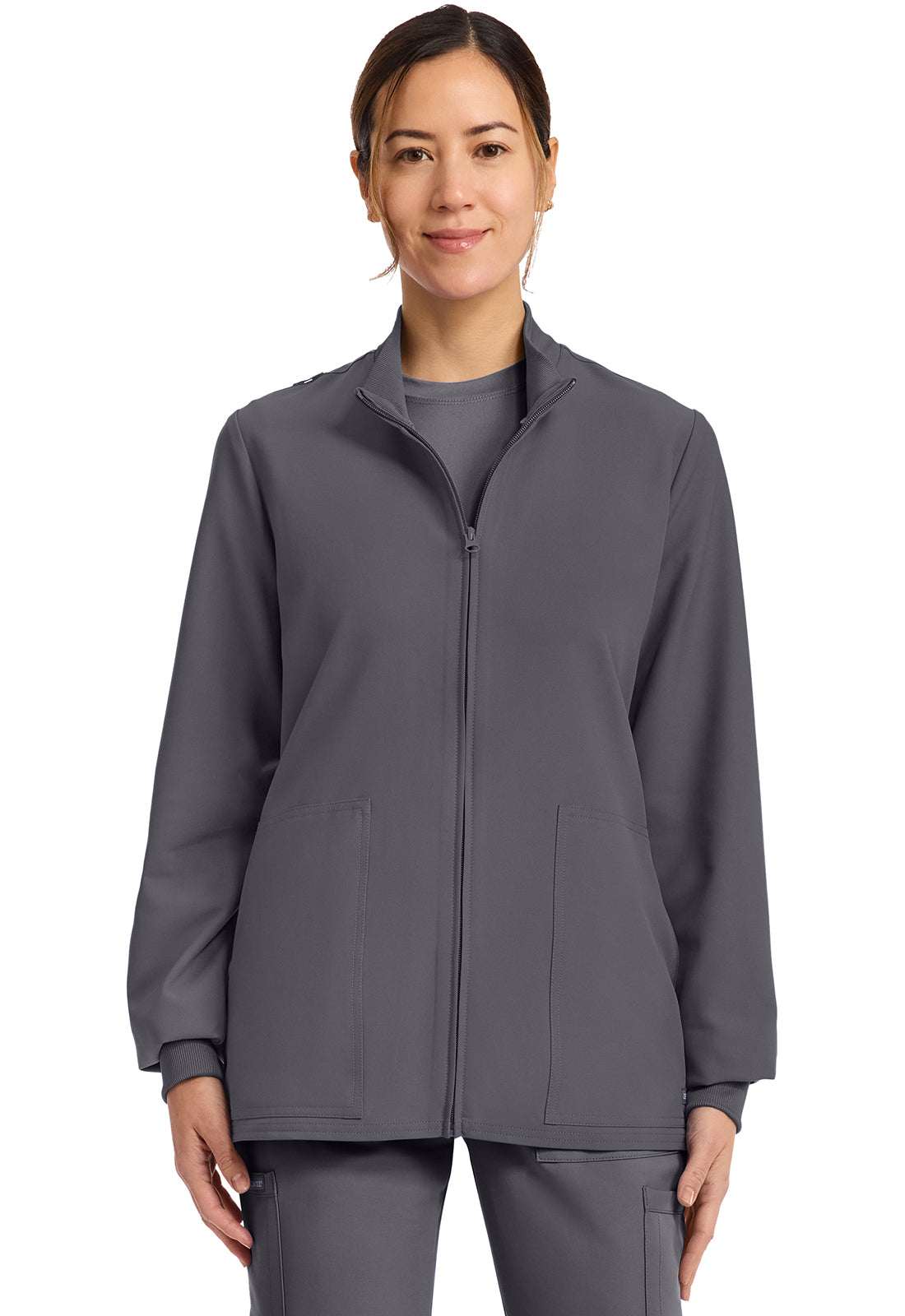 Originals Ultra CK00013A Zip Up Scrub Jacket Pewter