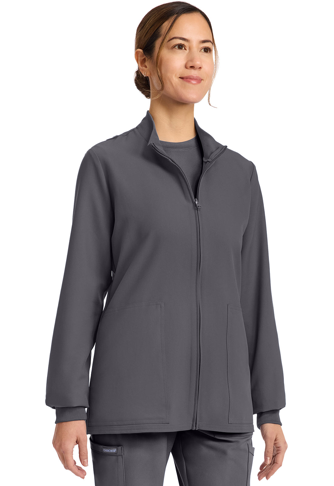 Originals Ultra CK00013A Zip Up Scrub Jacket Pewter