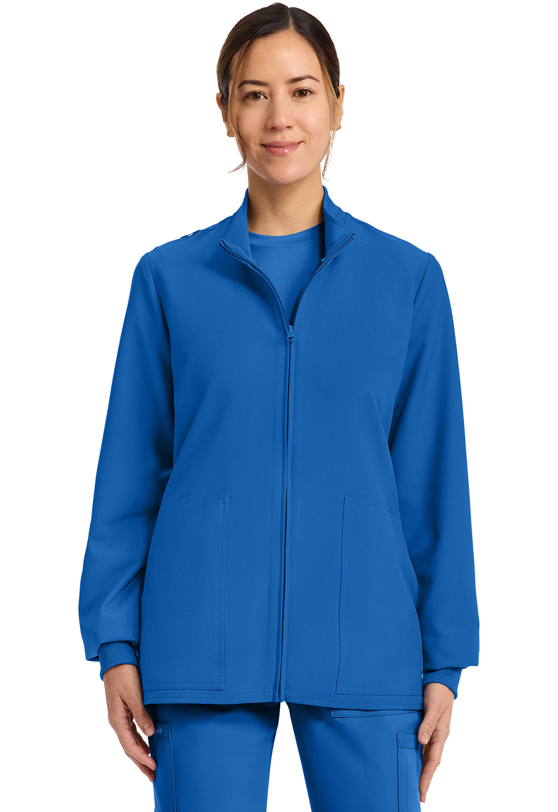 Originals Ultra CK00013A Zip Up Scrub Jacket Royal