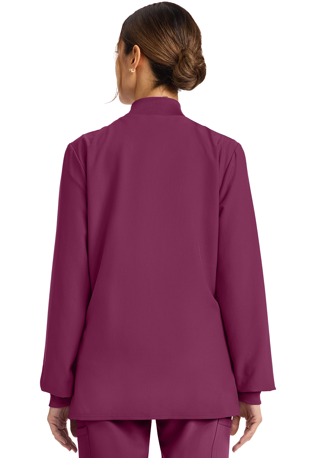 Originals Ultra CK00013A Zip Up Scrub Jacket Wine