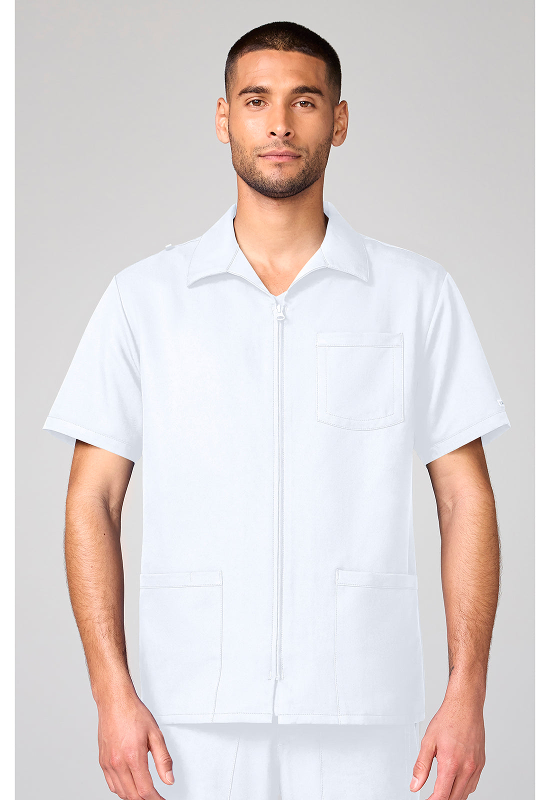 Workwear Originals Ultra CK00027 Men's Full Zip Jacket White
