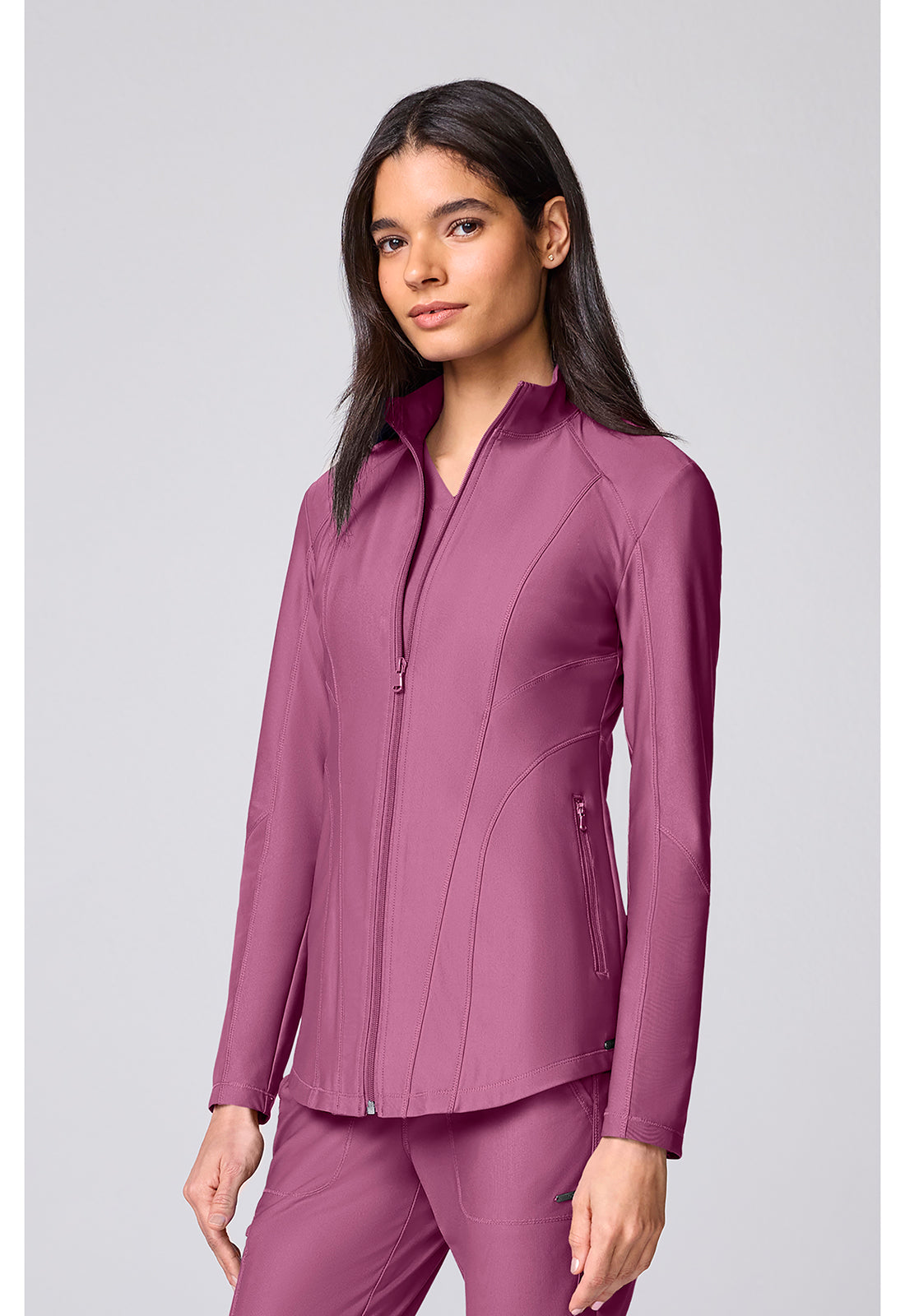 Form CK00032 Women's Full Zip Jacket Dusty Mauve
