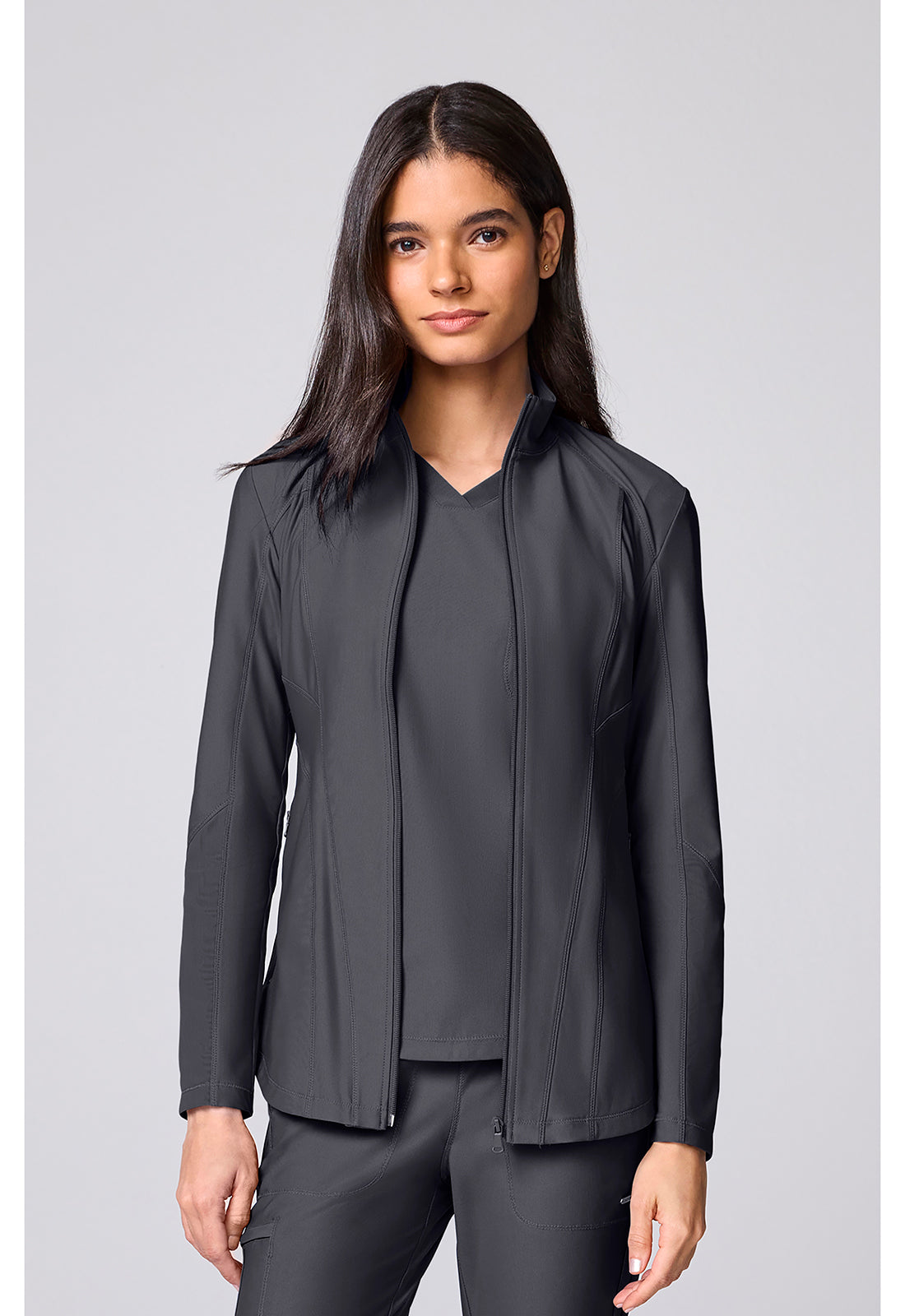 Form CK00032 Women's Full Zip Jacket Pewter