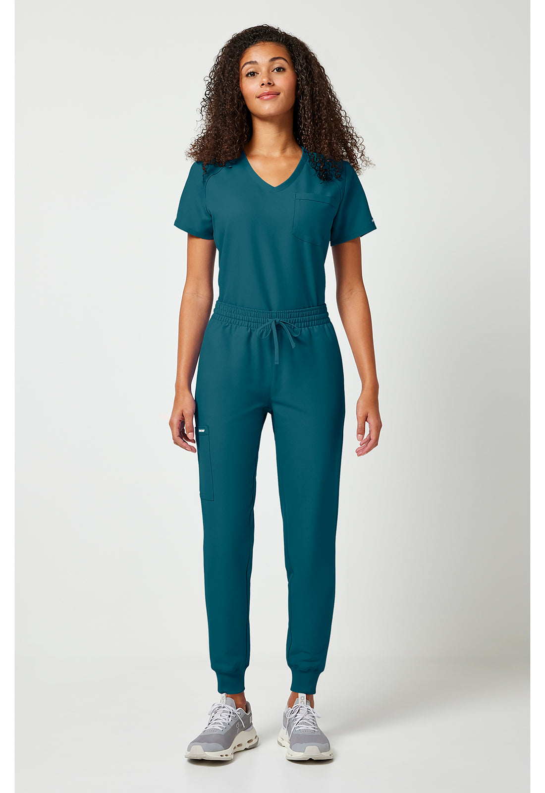 Workwear Originals Ultra CK00034A Women's Mid Rise Scrub Joggers Caribbean Blue