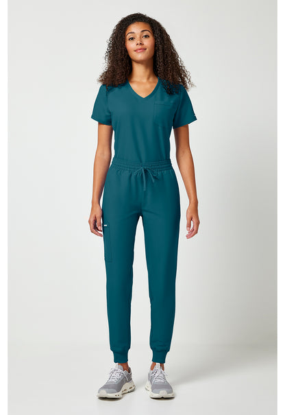 Workwear Originals Ultra CK00034A Women's Mid Rise Scrub Joggers Caribbean Blue