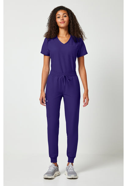 Workwear Originals Ultra CK00034A Women's Mid Rise Scrub Joggers Grape