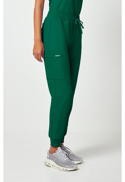 Workwear Originals Ultra CK00034A Women's Mid Rise Scrub Joggers Hunter Green