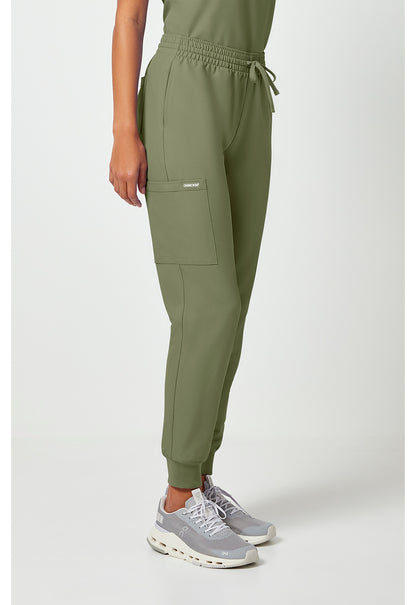 Workwear Originals Ultra CK00034A Women's Mid Rise Scrub Joggers Olive