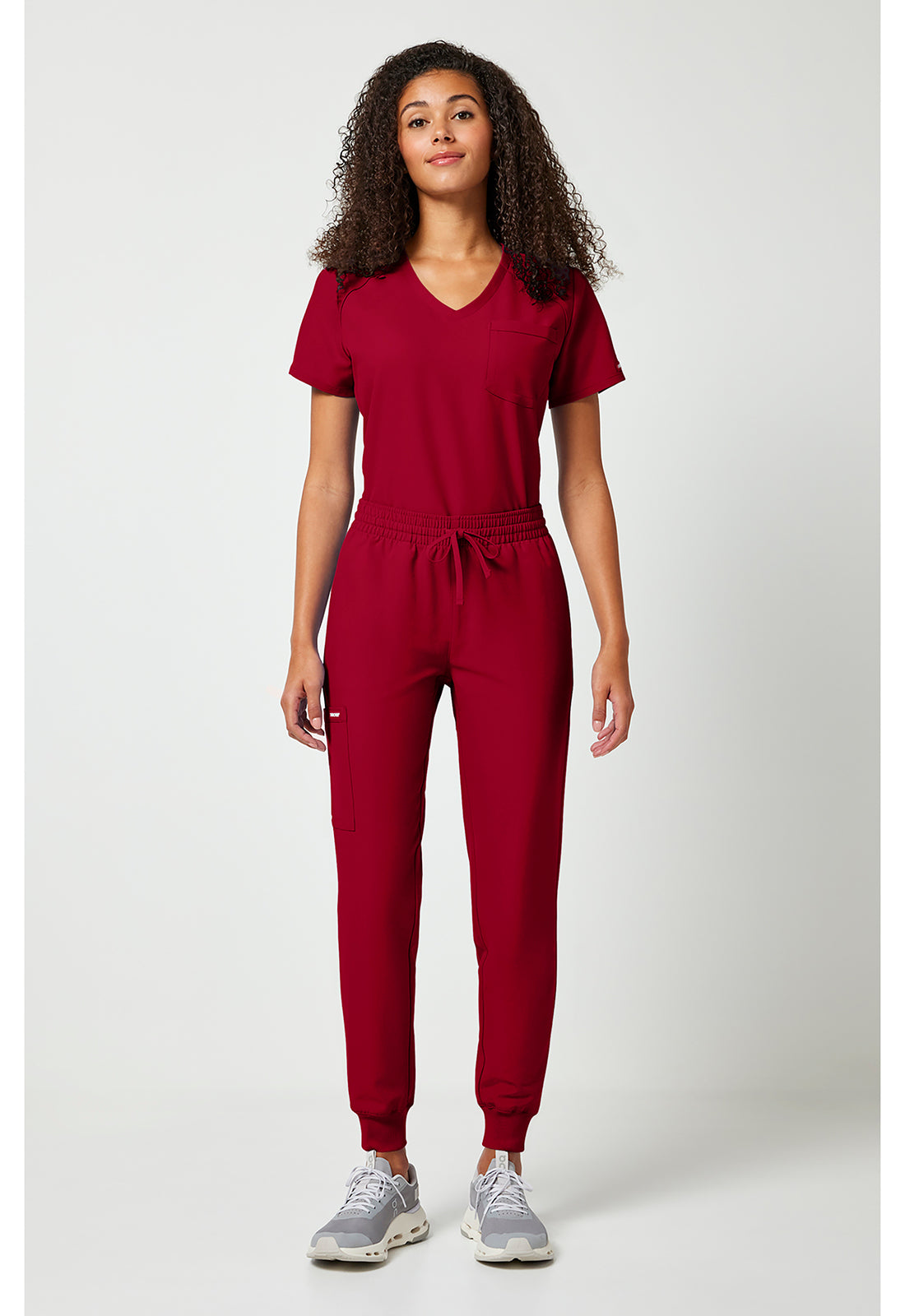 Workwear Originals Ultra CK00034A Women's Mid Rise Scrub Joggers Red