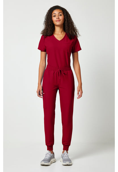 Workwear Originals Ultra CK00034A Women's Mid Rise Scrub Joggers Red