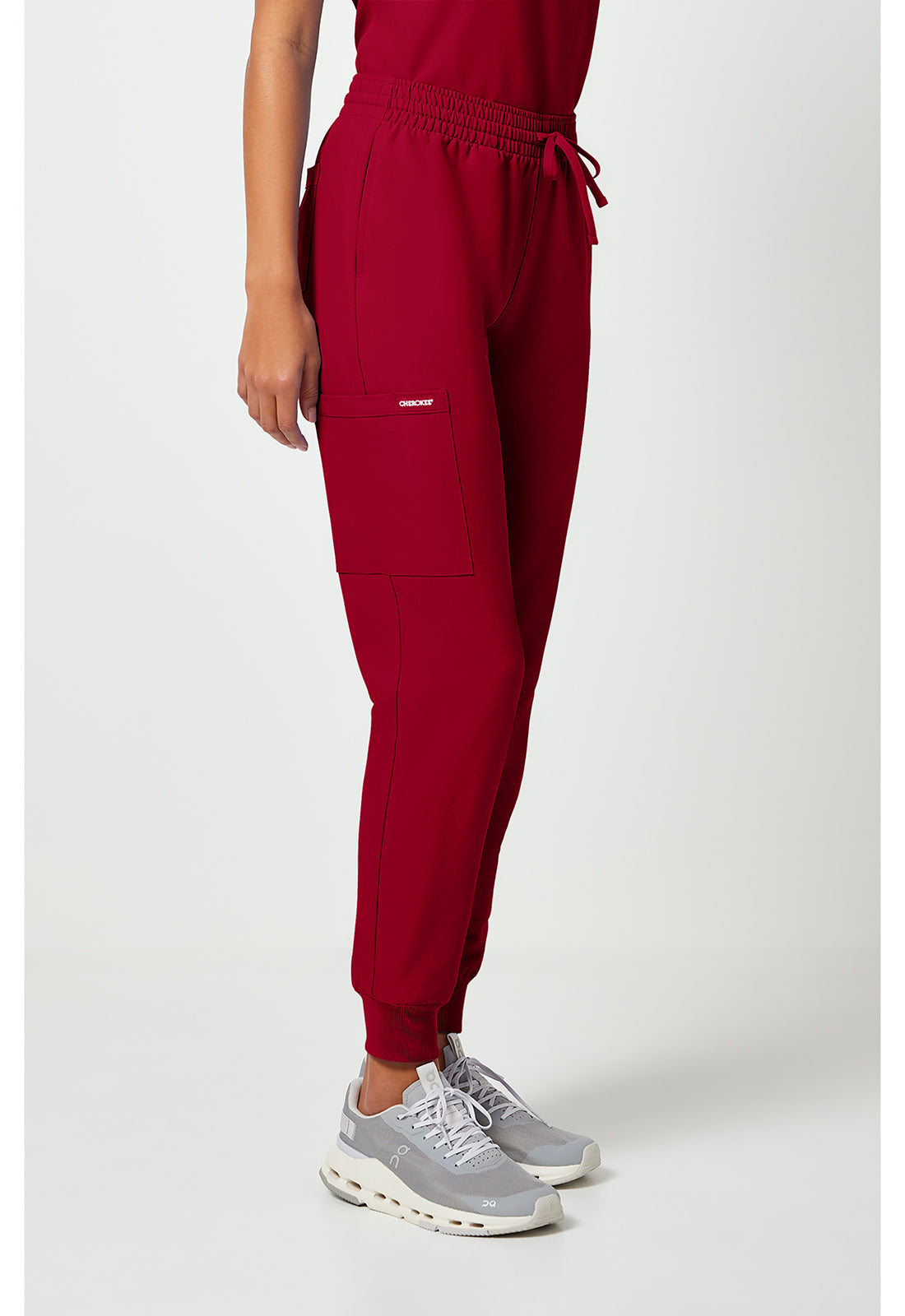 Workwear Originals Ultra CK00034A Women's Mid Rise Scrub Joggers Red