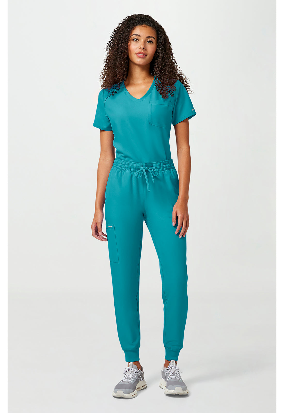 Workwear Originals Ultra CK00034A Women's Mid Rise Scrub Joggers Teal Blue