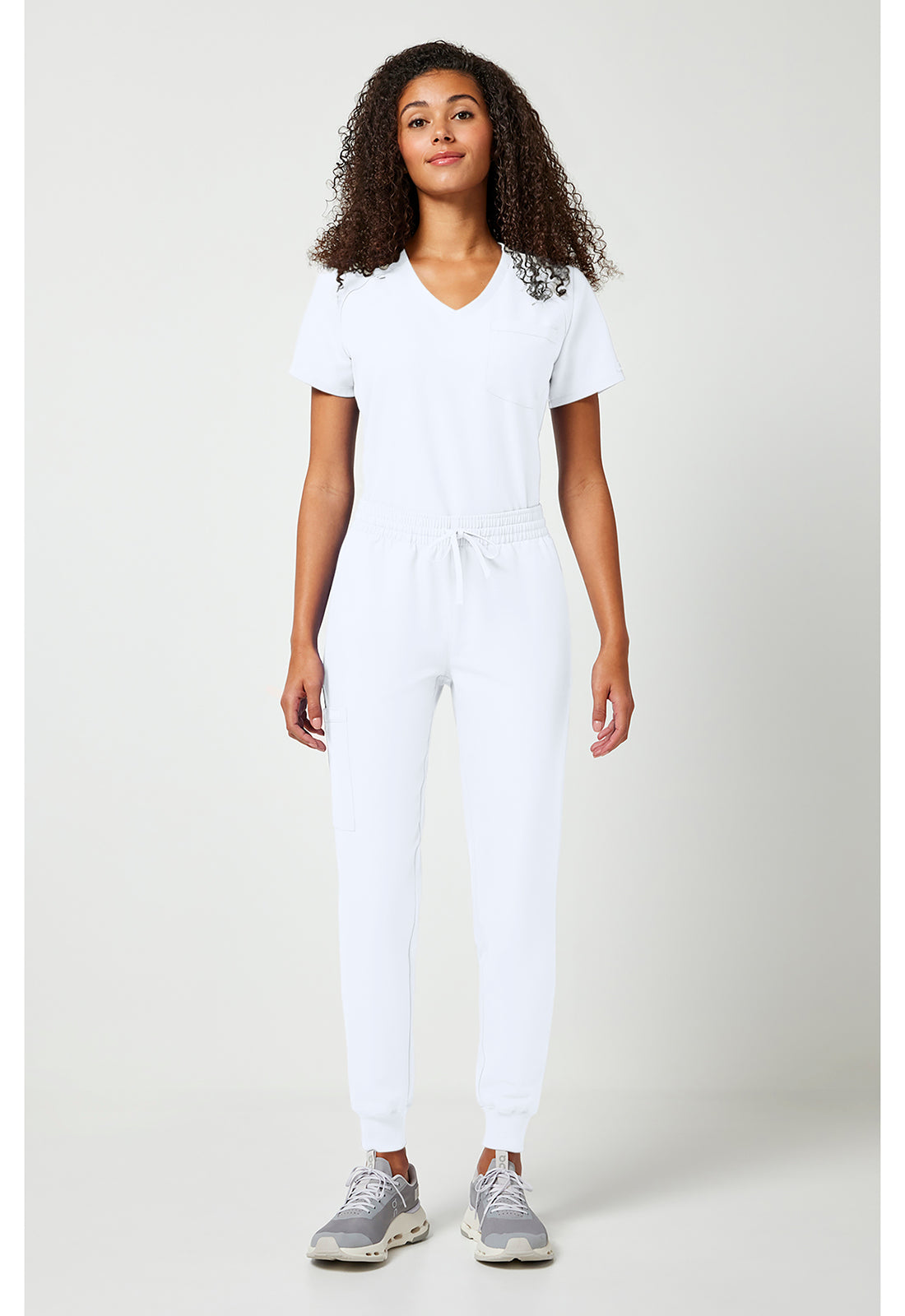 Workwear Originals Ultra CK00034A Women's Mid Rise Scrub Joggers White