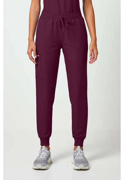 Workwear Originals Ultra CK00034A Women's Mid Rise Scrub Joggers Wine