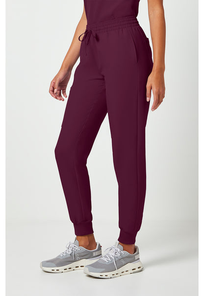 Workwear Originals Ultra CK00034A Women's Mid Rise Scrub Joggers Wine