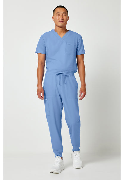 Workwear Originals Ultra CK00035A Men's Mid Rise Scrub Joggers Ciel Blue