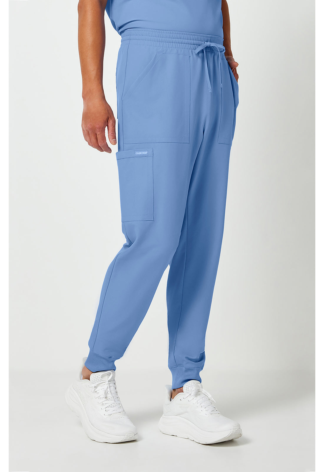 Workwear Originals Ultra CK00035A Men's Mid Rise Scrub Joggers Ciel Blue