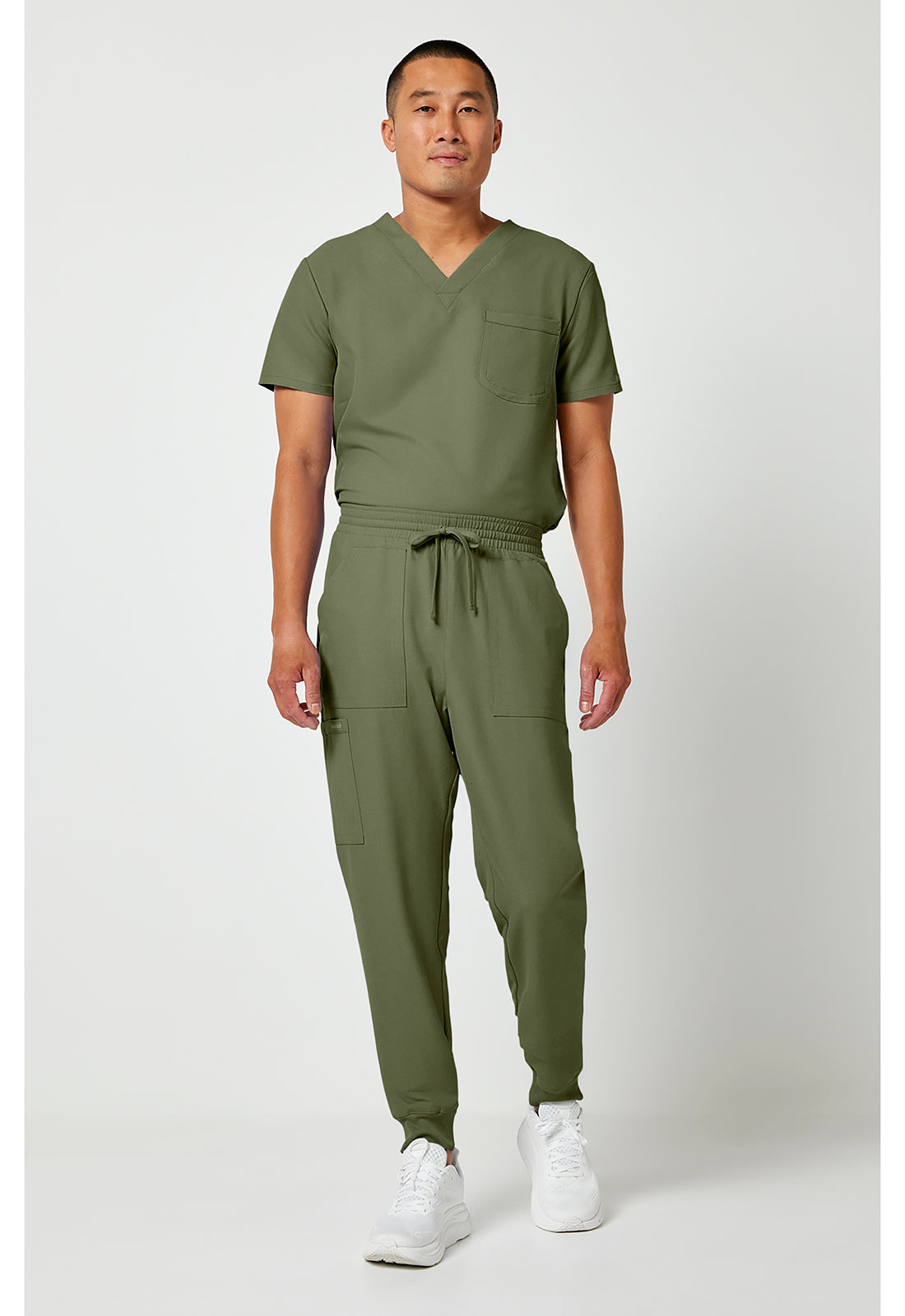 Workwear Originals Ultra CK00035A Men's Mid Rise Scrub Joggers Olive