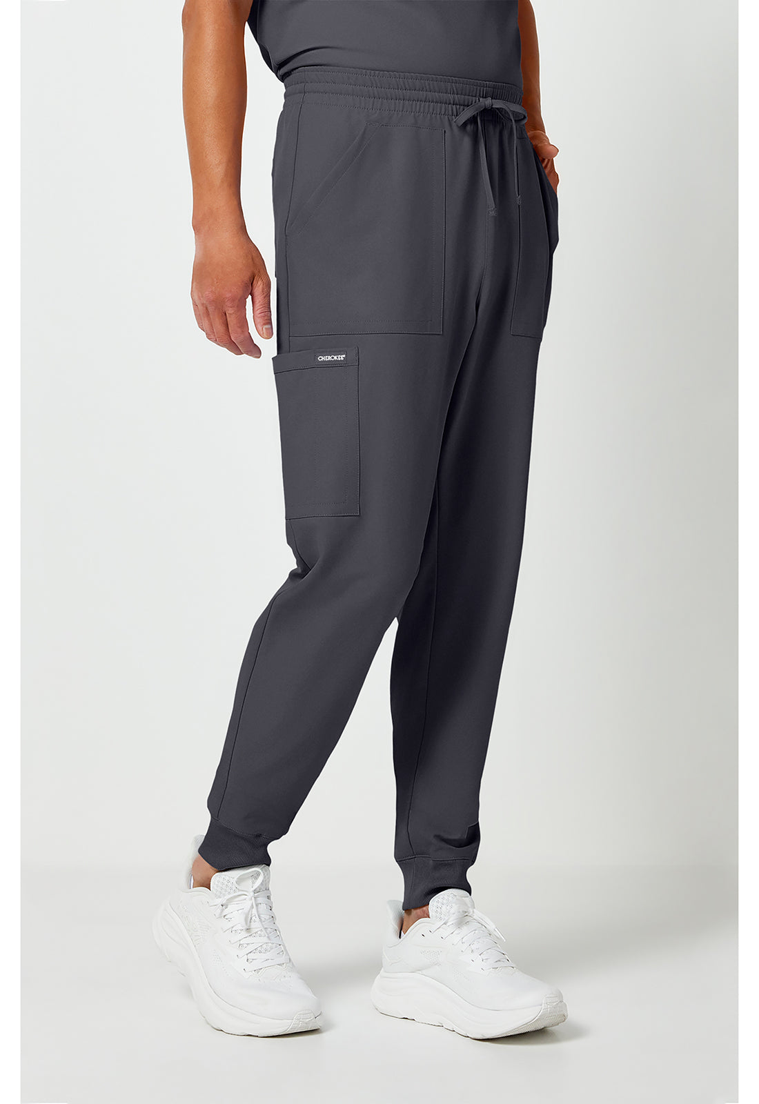 Workwear Originals Ultra CK00035A Men's Mid Rise Scrub Joggers Pewter