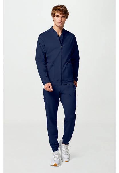 Achieve CK00036 Men's Zip Front Jacket Navy