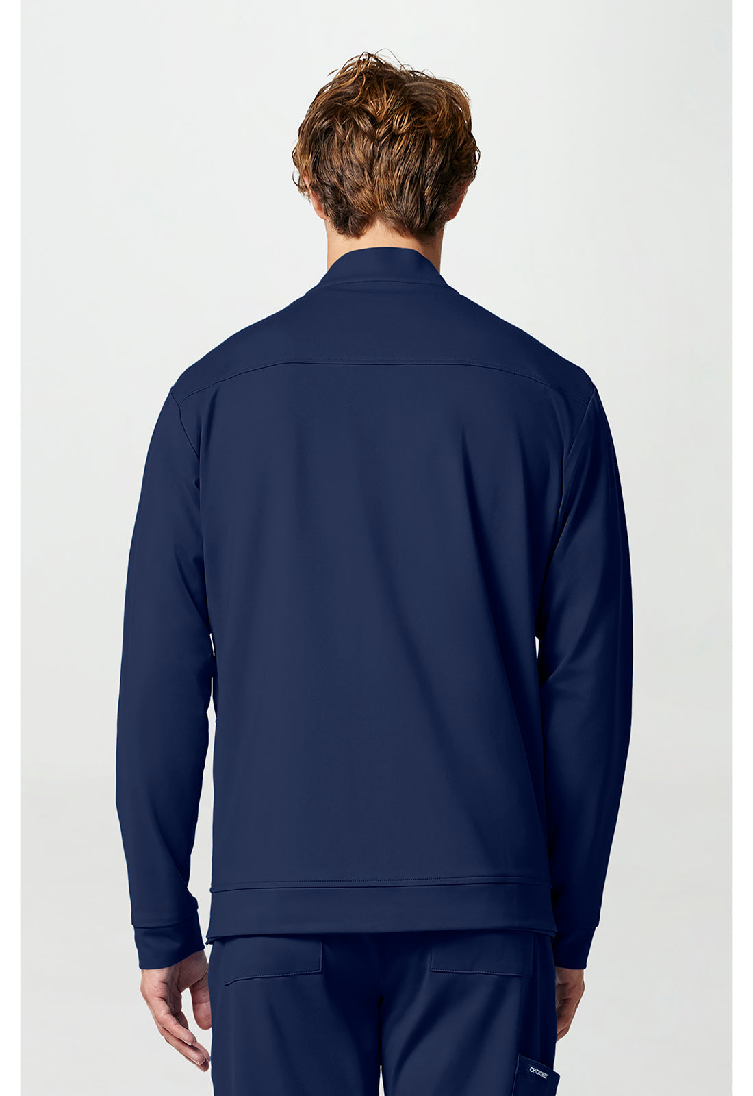 Achieve CK00036 Men's Zip Front Jacket Navy