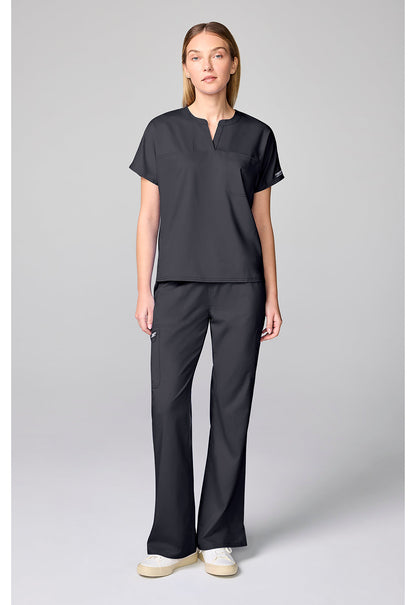 Workwear Revolution CK00038 Women's Mandarin Collar Scrub Top image 2