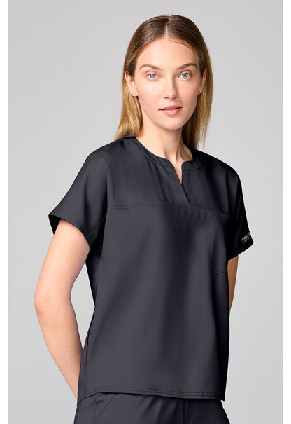 Workwear Revolution CK00038 Women's Mandarin Collar Scrub Top image 5