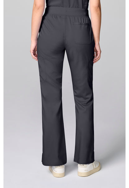 Workwear Revolution CK00039 Women's Flared Cargo Scrub Pants Pewter