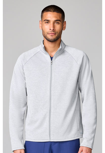 Basics CK00069V Men's Fleece Jacket Heather Grey