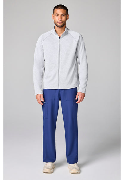 Basics CK00069V Men's Fleece Jacket Heather Grey