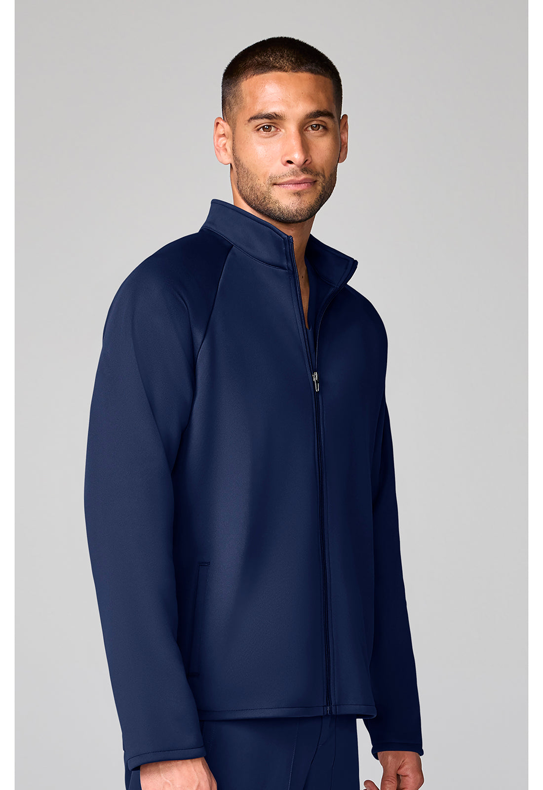 Basics CK00069 Men's Fleece Jacket Navy