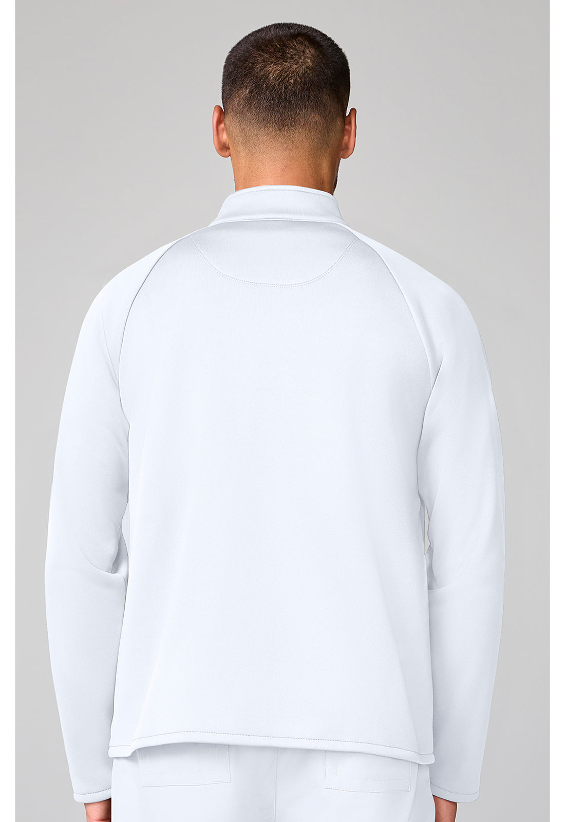 Basics CK00069 Men's Fleece Jacket White