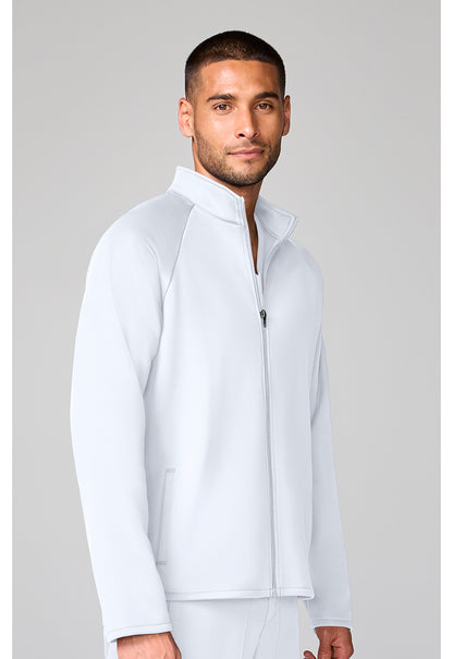 Basics CK00069 Men's Fleece Jacket White