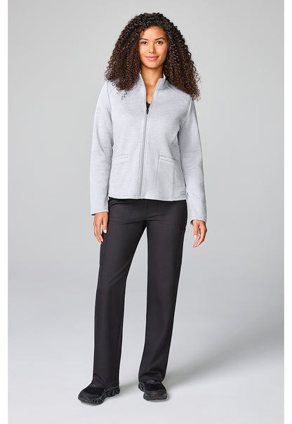 Basics CK00070V Women's Fleece Jacket Heather Grey